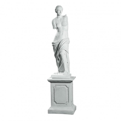 Udstillings model - Venus statue samt sokkel 194 cm.